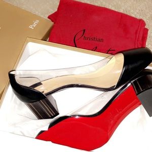 Christian Louboutin Grandola Wood heel